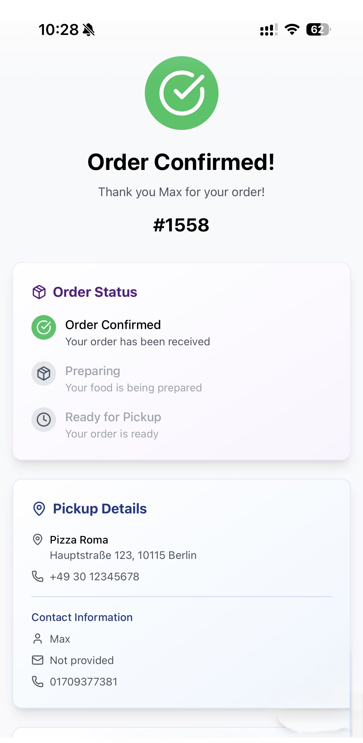 MealWave App Screenshot